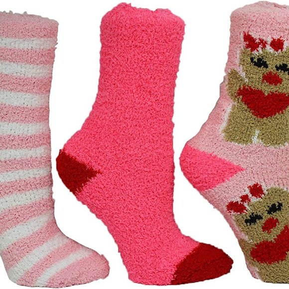 Betsey Johnson Women's Gingerbread Man and Stripe Cozy Box BJ44831, Multi, One S - Picture 2 of 6